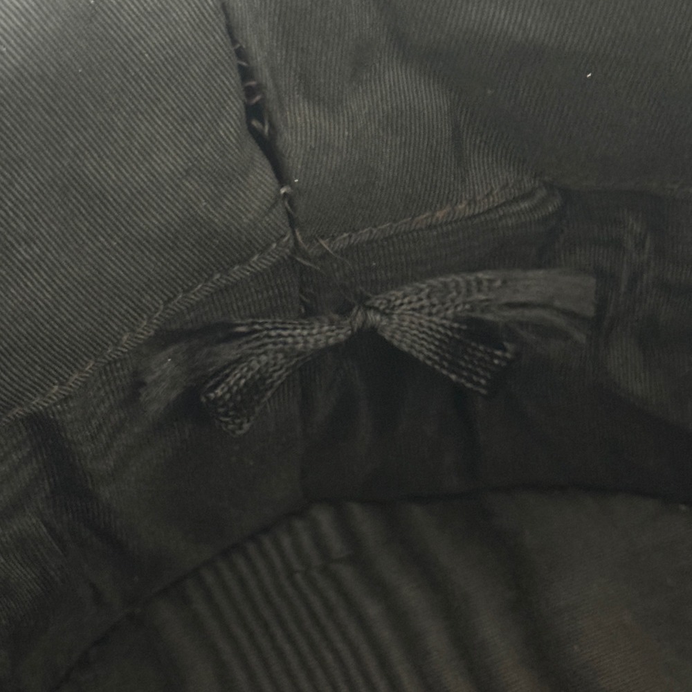 A.J. White Ltd Top Hat Mens 7 1/4 Black Silk Grosgrain Collapsible Opera London - Picture 12 of 13